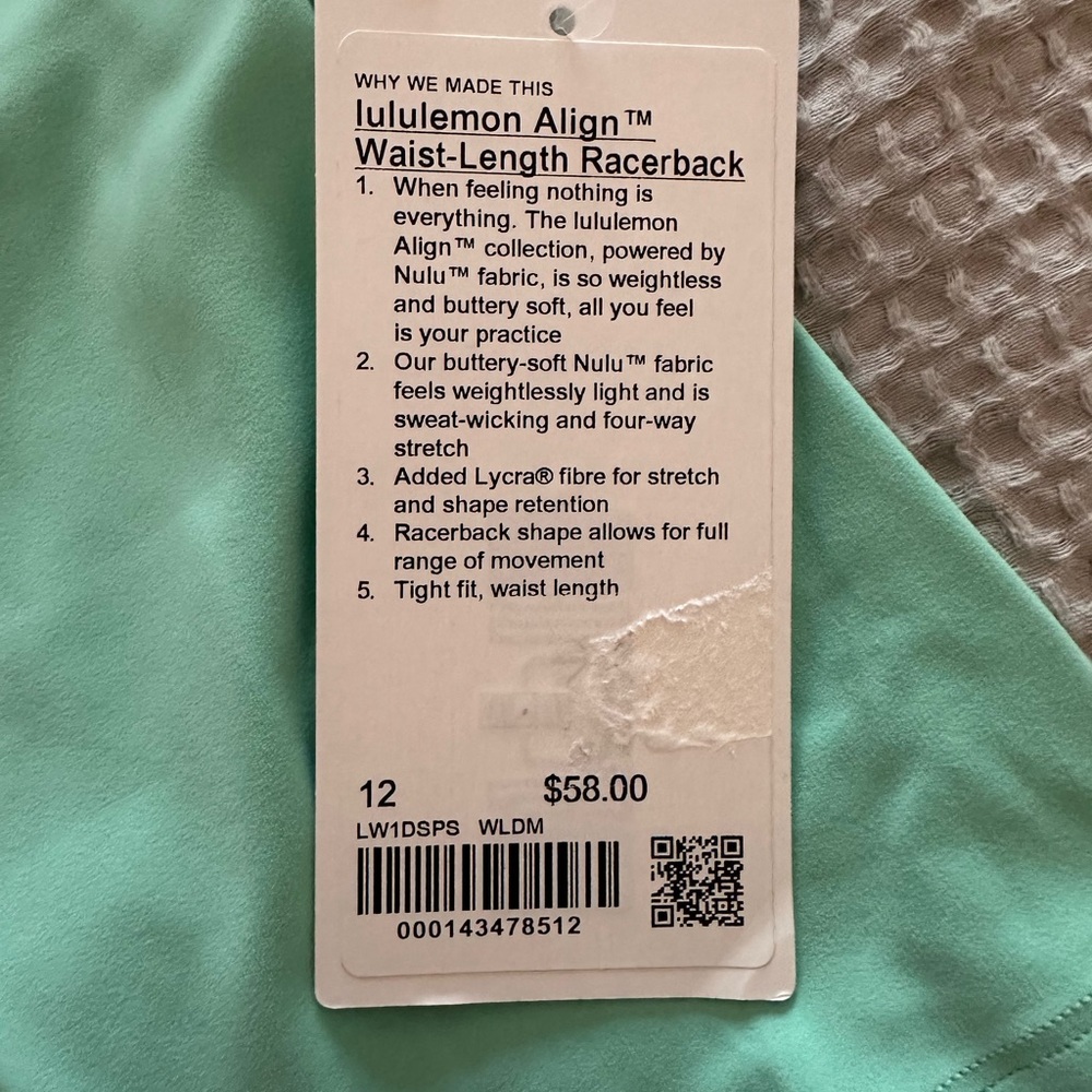 Lululemon racer back tank top - Picture 2 of 3